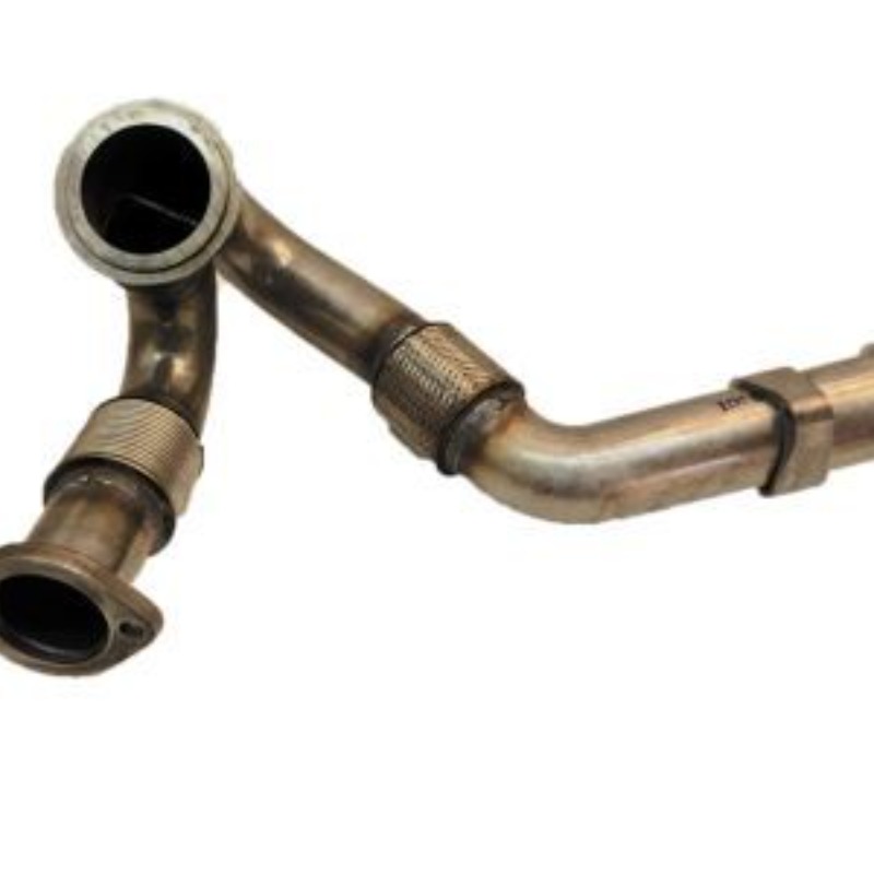 Оригинальный впускной патрубок турбокомпрессора Ford 5C3Z-6K854-CA (со стороны водителя) Оригинальный впускной патрубок турбокомпрессора Ford 5C3Z-6K854-CA (со стороны водителя)